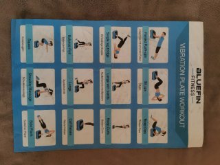 Plataforma Vibratoria Bluefin Fitness