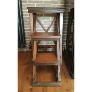 Silla Escalera Plegable Vintage Madera