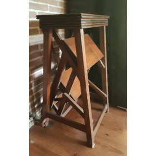 Silla Escalera Plegable Vintage Madera