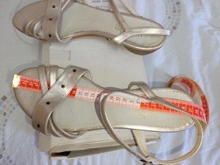 Sandalias Anne Weyburn beige Talla 42 SP01