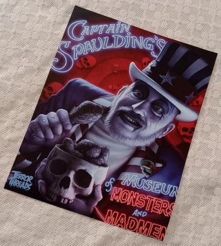 Póster Capitán Spaulding Museum Monsters Madmen