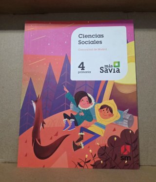 Libro ciencias Sociales 4° Primaria. SM