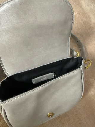 Bolso gris Mango