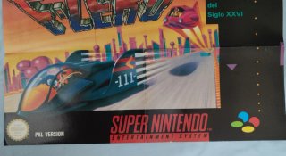 Póster F-ZERO Super Nintendo