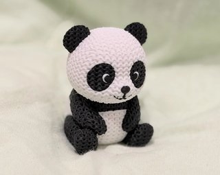 Figura Panda Impresión 3D