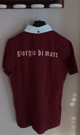 Polo 'Giorgio di Mare'. Burdeos. Talla L. NUEVO.