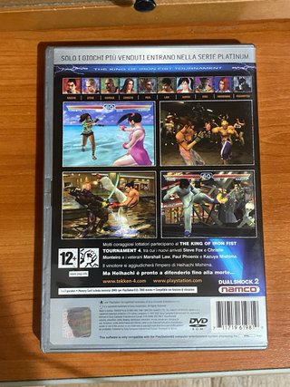 Tekken 4 PS2 Platinum