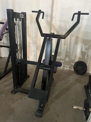 Máquina de Gimnasio Press Hombro Morado