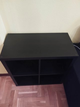 Estantería Kallax Ikea 77x77 cm Negra