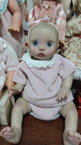 Bebé Reborn totalmente artesanal