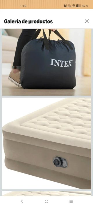 Colchón Hinchable Intex Dura-Beam Deluxe