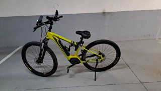 Bicicleta Eléctrica Cannondale Amarilla