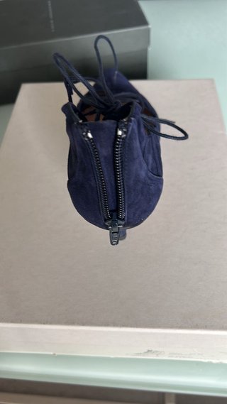 Zapatos Uterqüe Tira Azul Talla 37