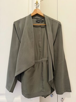 Chaqueta Zara verde militar