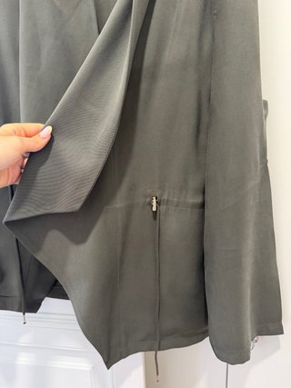Chaqueta Zara verde militar