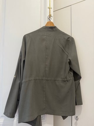 Chaqueta Zara verde militar
