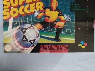 Póster Super Soccer Super Nintendo