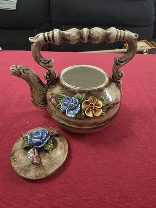 Tetera antigua decorativa
