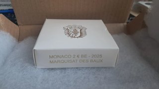 Moneda Mónaco 2025 Marquises des Baux