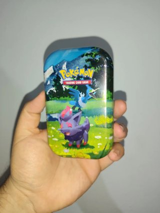 Mini Lata Vacía Pokemon TCG Héroes Ascendentes