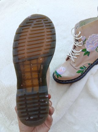Dr. Martens 1460 Pascal custom peonias talla 38