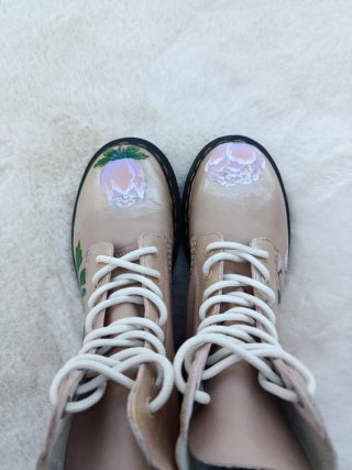 Dr. Martens 1460 Pascal custom peonias talla 38