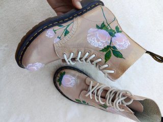 Dr. Martens 1460 Pascal custom peonias talla 38