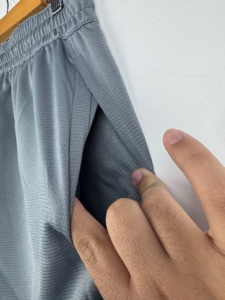 Pantalones Cortos Nike Gris Talla M Nuevos