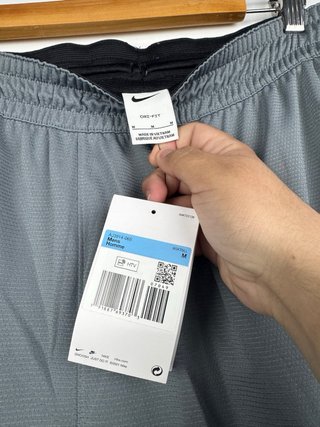 Pantalones Cortos Nike Gris Talla M Nuevos