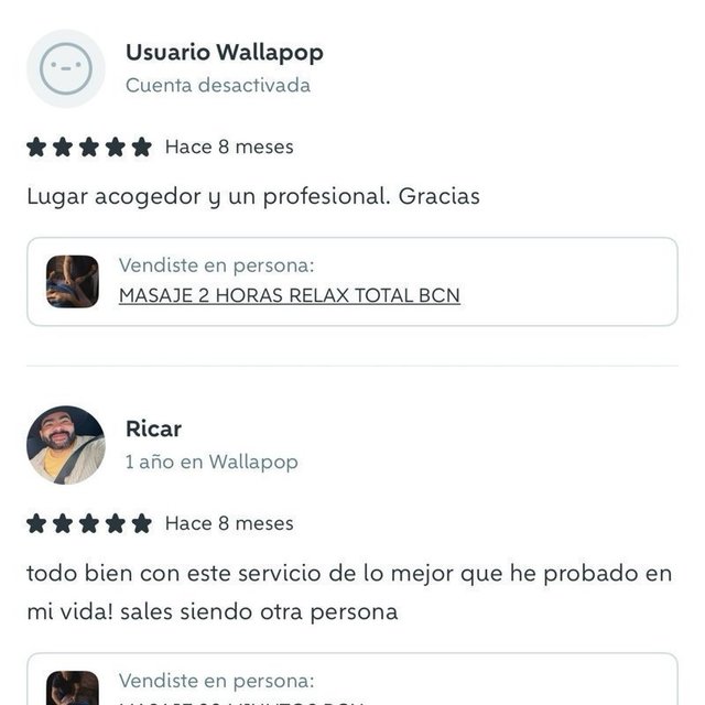 Masaje Deportivo — Post entrenamiento — Barcelona