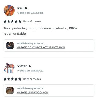 Masaje Deportivo — Post entrenamiento — Barcelona