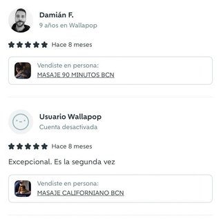 Masaje Descontracturante Profesional — (Barcelona)