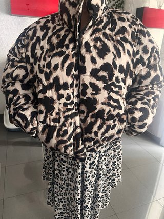 Chaqueta Polar Estampado Animal Print