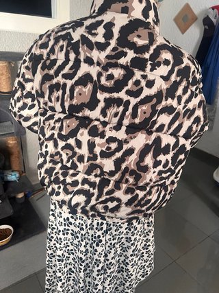 Chaqueta Polar Estampado Animal Print