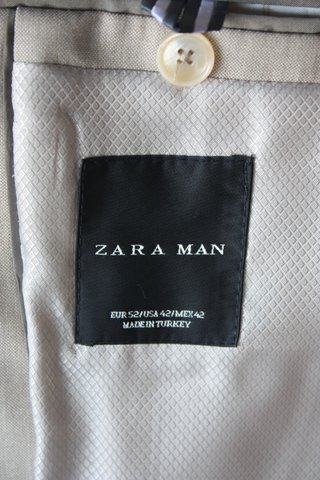Chaqueta de vestir Zara Hombre Beige