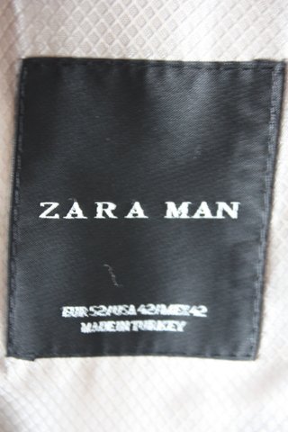 Chaqueta de vestir Zara Hombre Beige