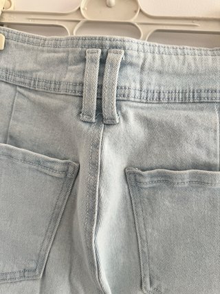 Falda vaquera azul Stradivarius