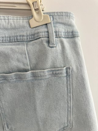 Falda vaquera azul Stradivarius