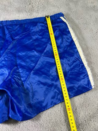 Pantalón corto Adidas vintage 80s azul