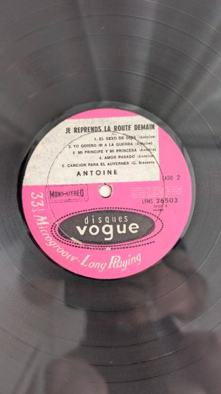 Vinilo Antoine Je Reprends La Route  LP dylan