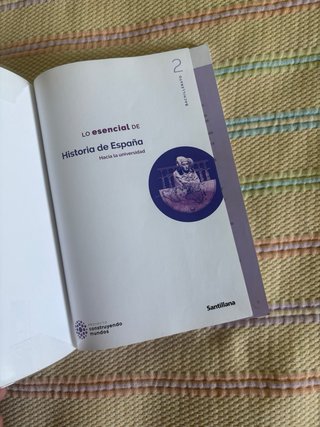 Historia de Espan̋a bachillerato 2 + mini