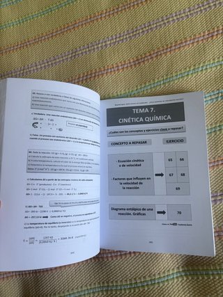 2 libros, Una química para todos