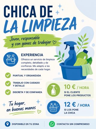 Chica de la limpieza