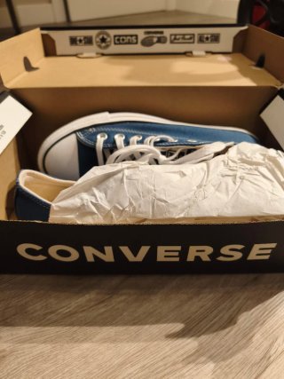 Converse CTAS Lift Ox Azul Talla 38