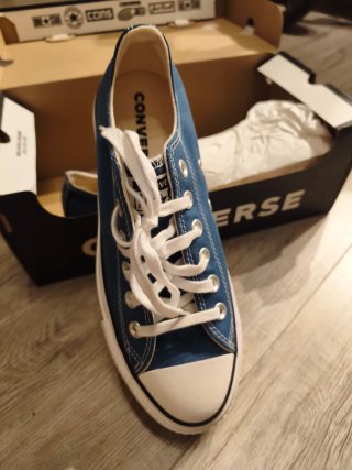 Converse CTAS Lift Ox Azul Talla 38