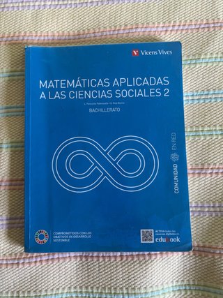 Matemáticas aplicadas a las ciencias sociales, ...