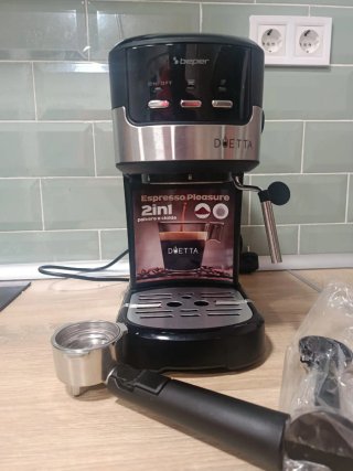 Cafetera Espresso Beper Duetta
