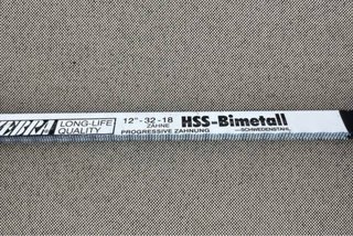 5 Hojas de Segueta Wurth HSS-Bimetall