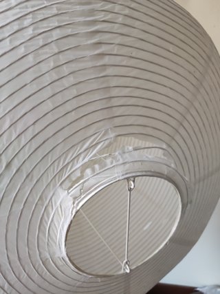 Paralume IKEA Carta di Riso Bianco