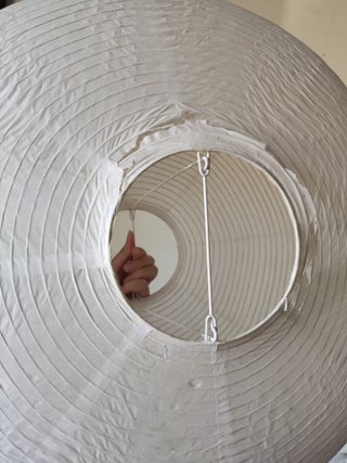 Paralume IKEA Carta di Riso Bianco